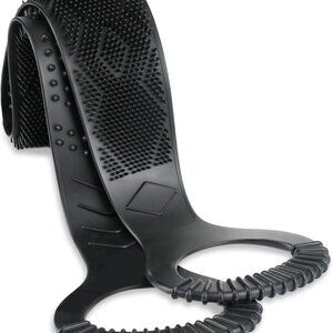 Dual-Sided Back Scrubber Strap 36" Silicone Shower